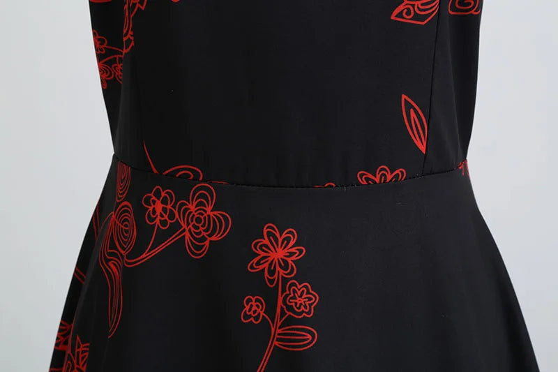 Robe Bustier Rockabilly ceinture