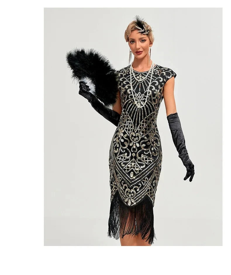 Robe des Années Folles élégance