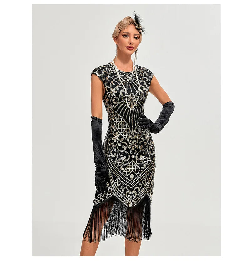 Robe des Années Folles femme