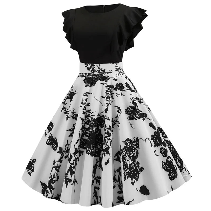 Robe Rockabilly Femme dos profil