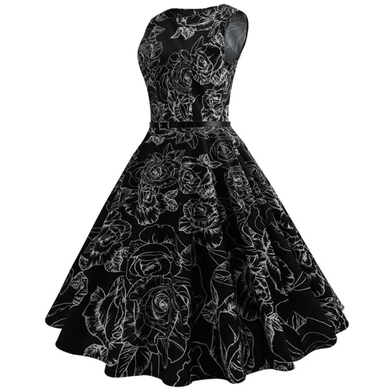 Robe Noire Rockabilly profil