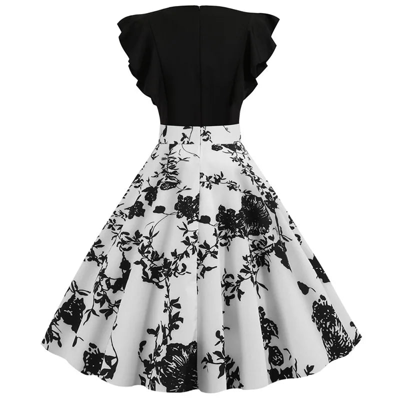 Robe Rockabilly Femme dos