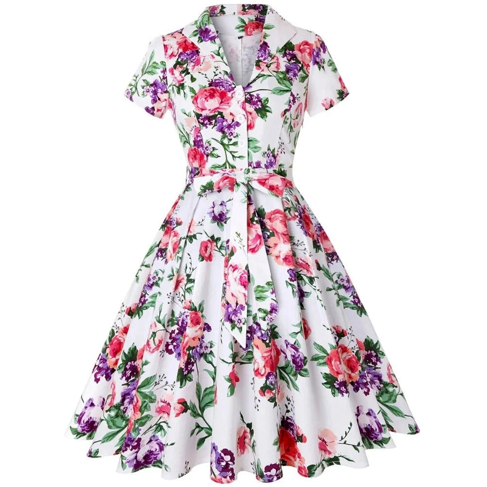 Robe Année 50 - Garden Party