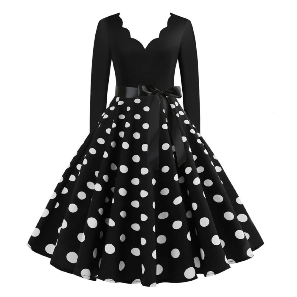 Robe à pois Rockabilly