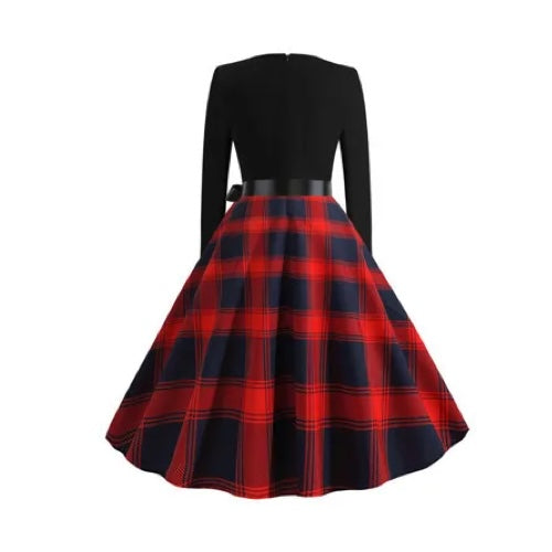 Robe Grande Taille Rockabilly dos