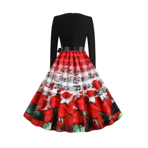 Robe Rockabilly - Suisse dos