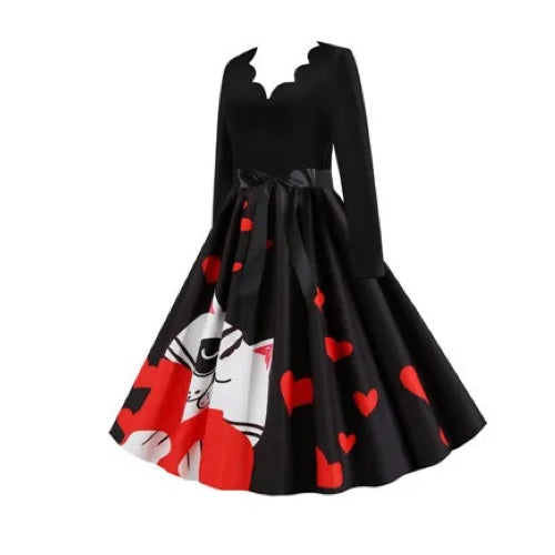 Robe Rockabilly - Vintage profil