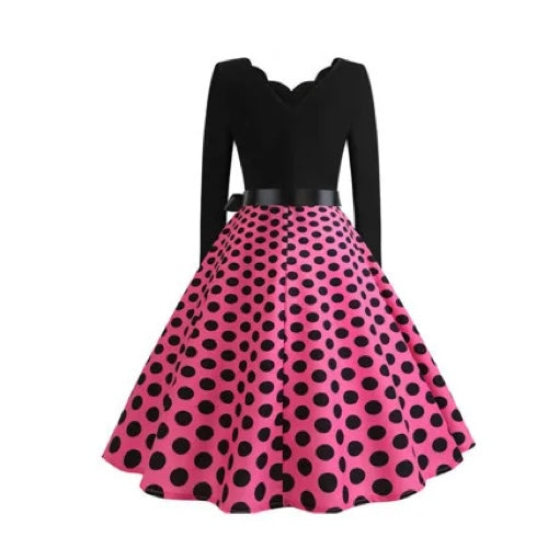 Robe Rockabilly Année 50 dos