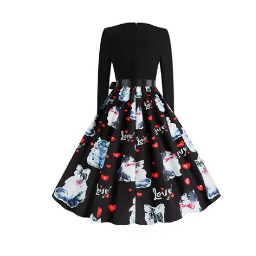 Robe Rockabilly - Longue dos