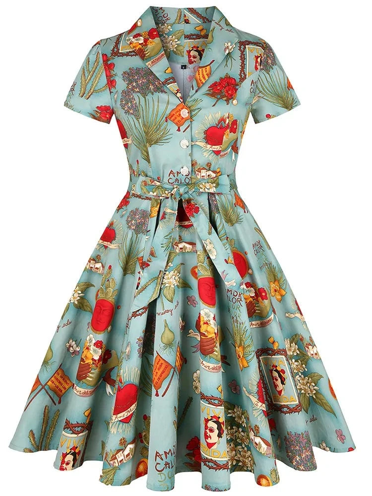 Robe Année 50 vintage