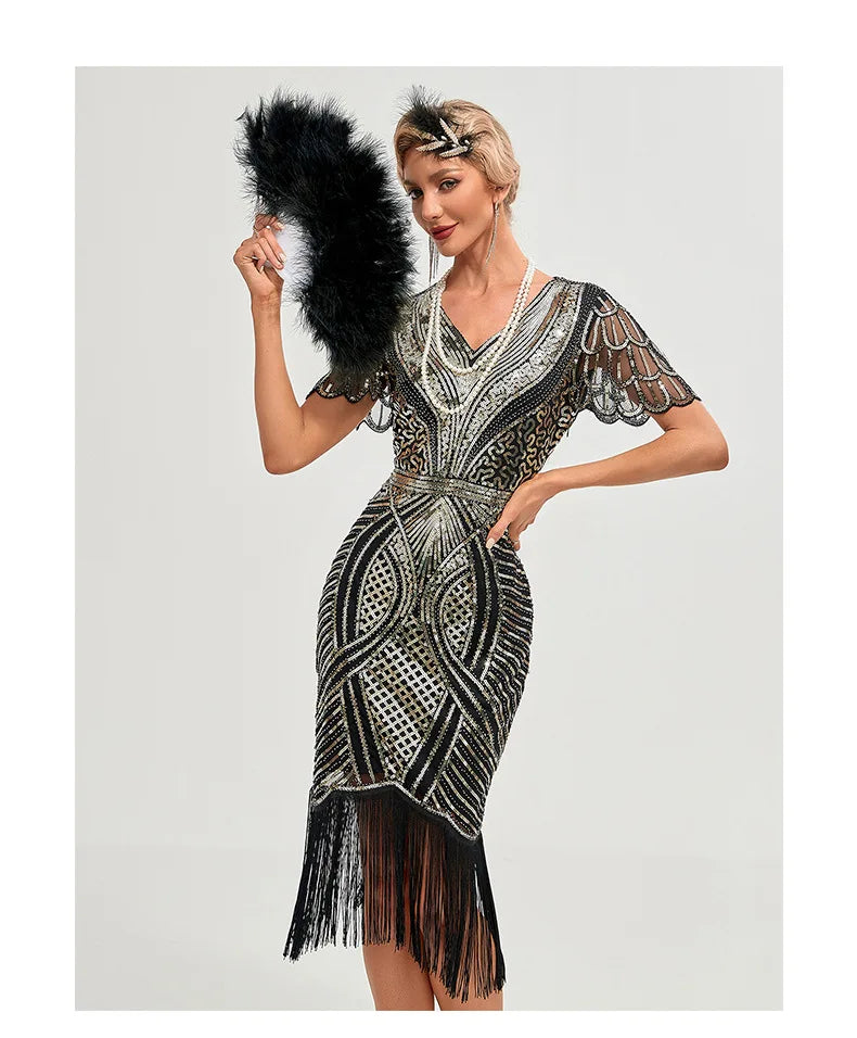 Robe Année 20 Retro gatsby style