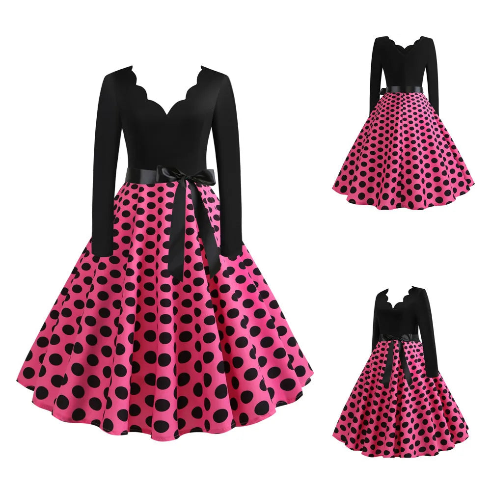 Robe Rockabilly Année 50 vues