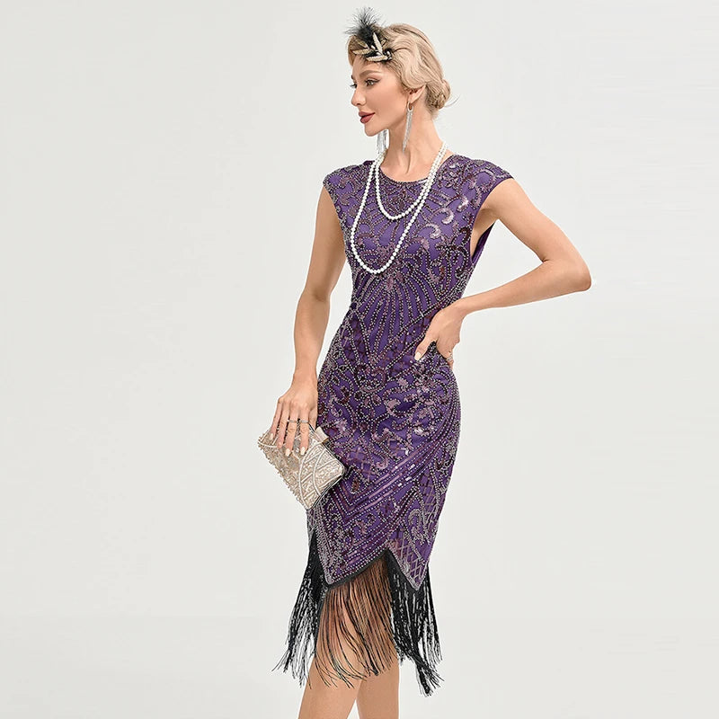 Robe des années 20 style Gatsby