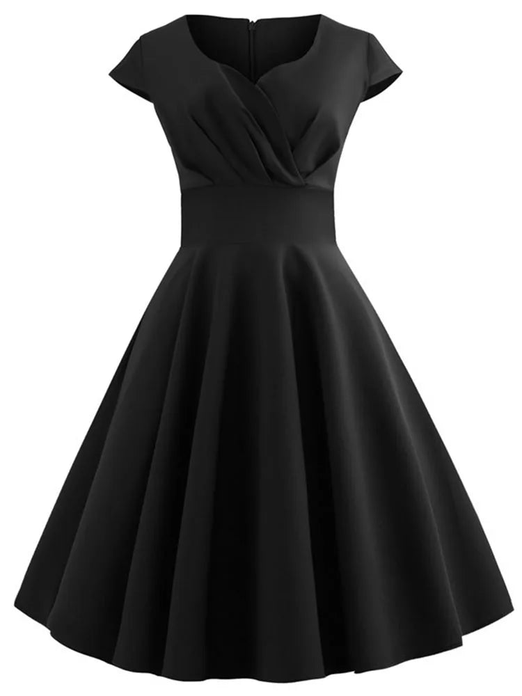 Robe de Mariée Pin-Up noir