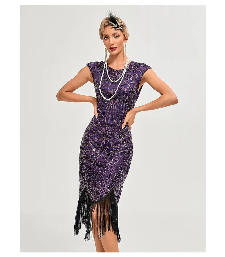 Robe des années 20 - Gatsby face